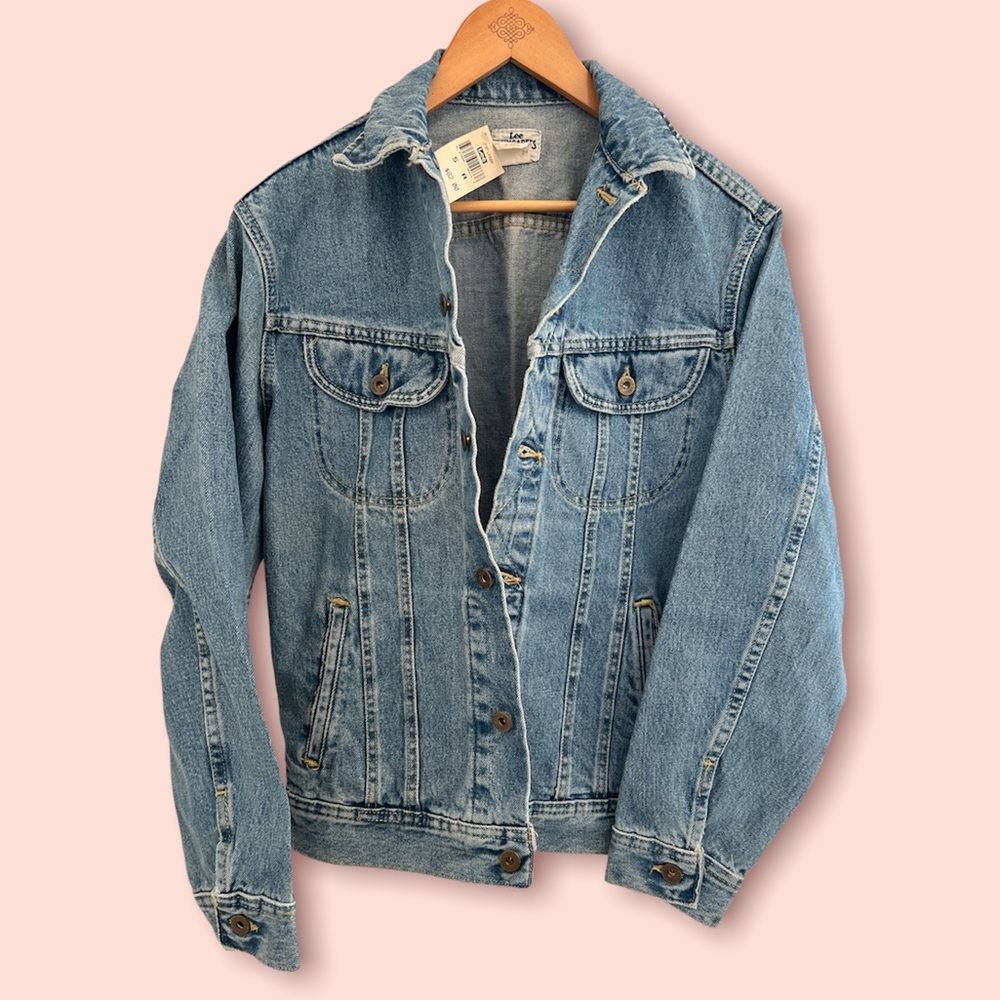 Vintage Lee Dungarees Oversized Denim Jean Jacket